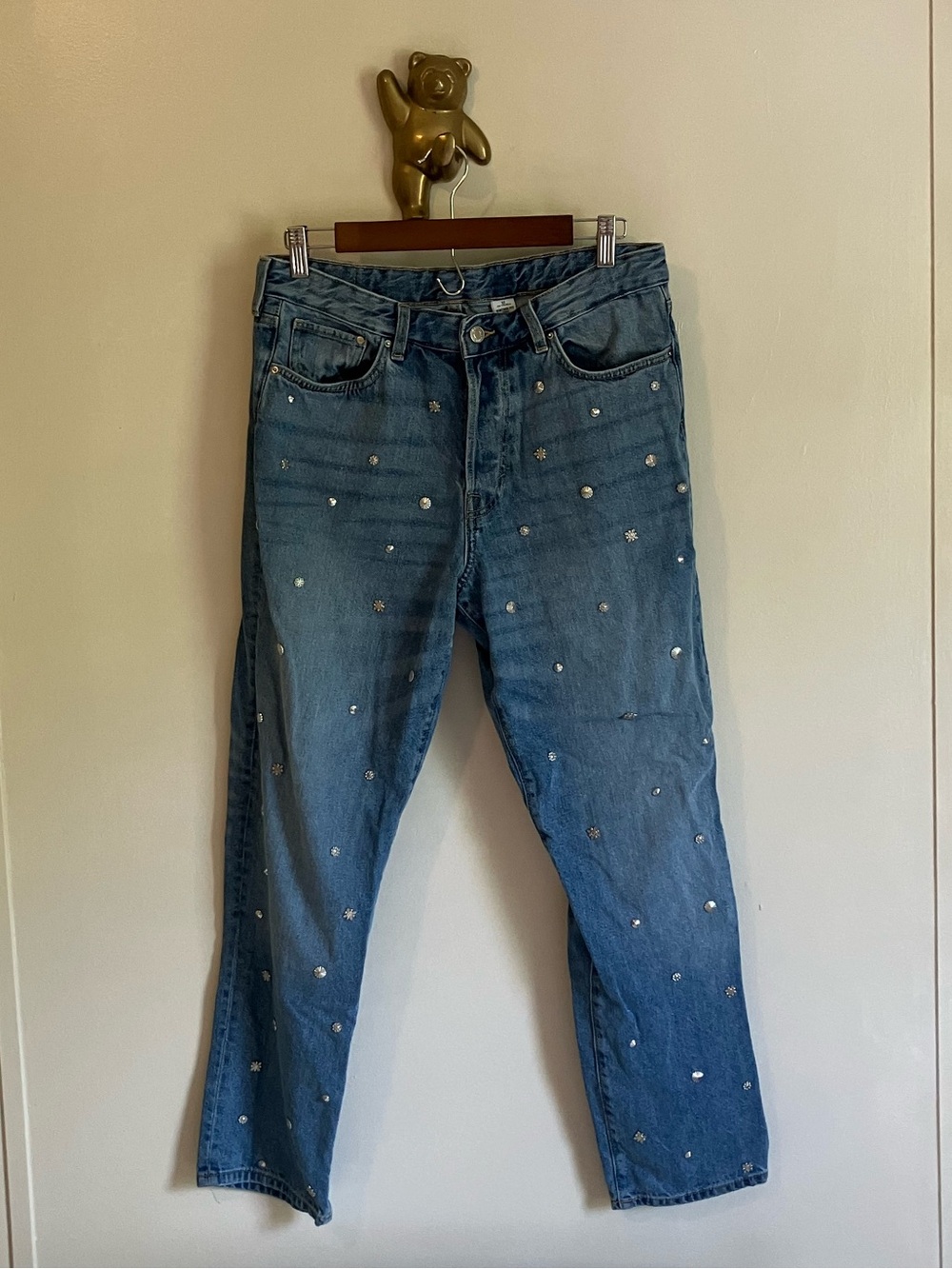 &Denim Studded Jeans
